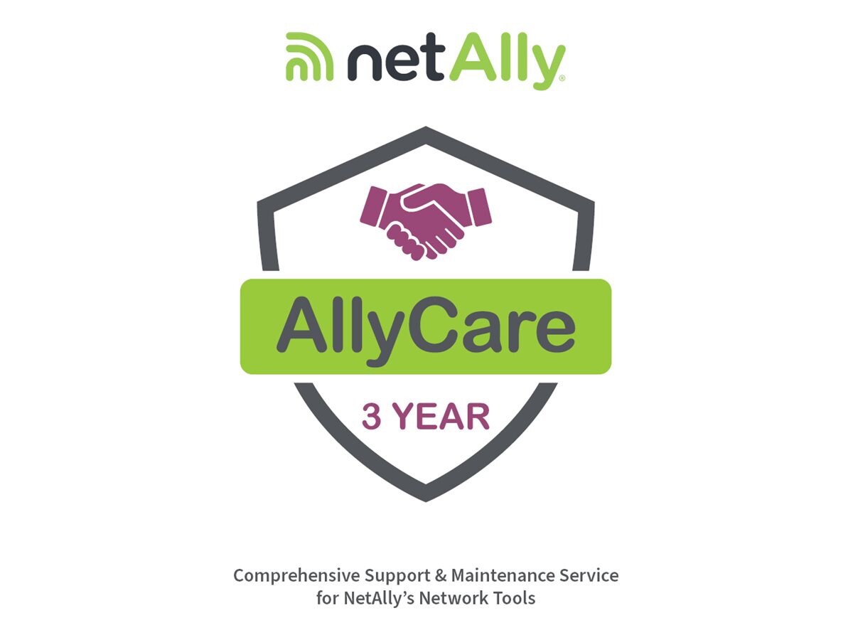 NetAlly AllyCare Support - contrat de maintenance prolongé - 3 années