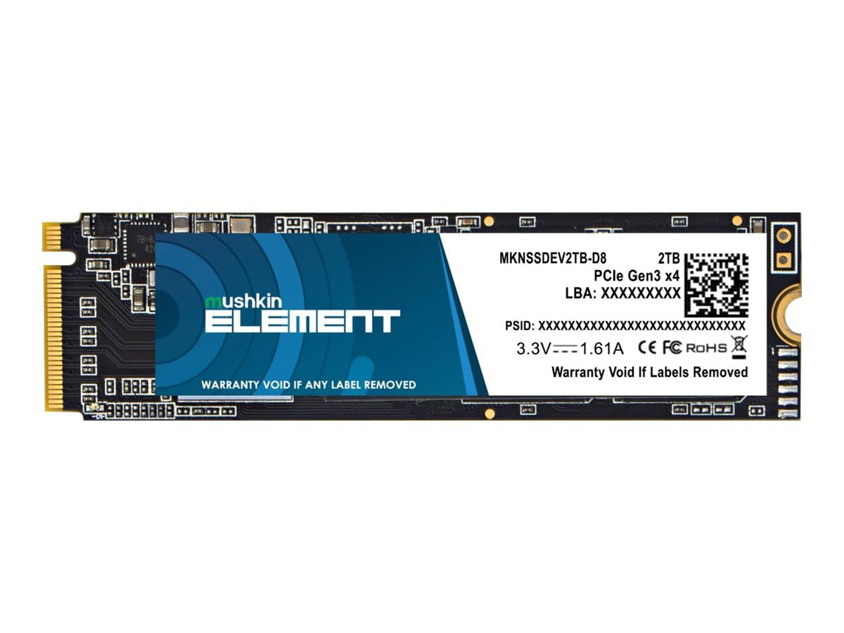 Mushkin ELEMENT - SSD - 2 TB - PCIe 3.0 x4 (NVMe)