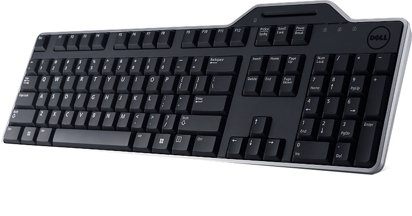 Dell KB813 Smartcard Reader Keyboard - Black