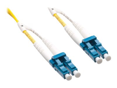 Axiom LC-LC Singlemode Duplex OS2 9/125 Fiber Optic Cable - 70m - Yellow -