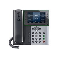 Poly Edge E550 IP Phone - Corded - Corded/Cordless - Bluetooth, Wi-Fi - Des