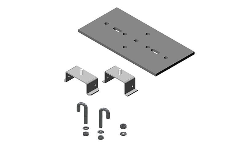 CPI Rack-to-Runway Mounting Plate with Bracket - rack mounting kit