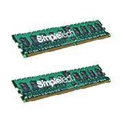 SimpleTech Premium Brand - memory - 4 GB ( 2 x 2 GB ) - DIMM 240-pin - DDR2