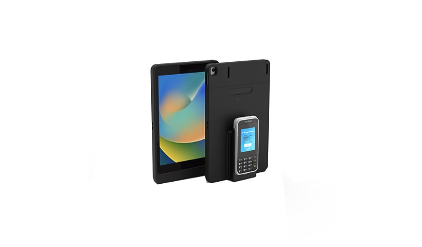 VAULT Connect2 Case with VeriFone e285 Payment Reader for 10.2" iPad - Black