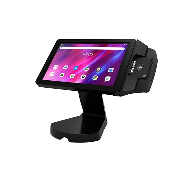 VAULT Pro Case with Stability Flip Base and MagTek iDynamo 6 Bracket for K10 Tablet - Black