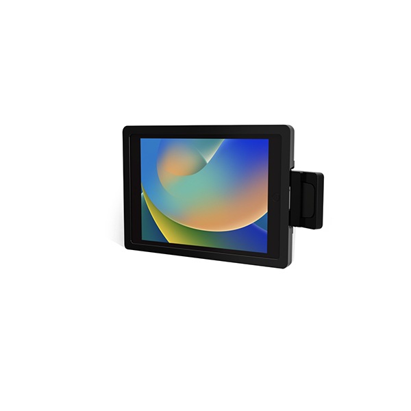 VAULT Pro Case with Wall Mount Base and ID TECH Unimag II Bracket for Gen9/8/7 iPad - Black