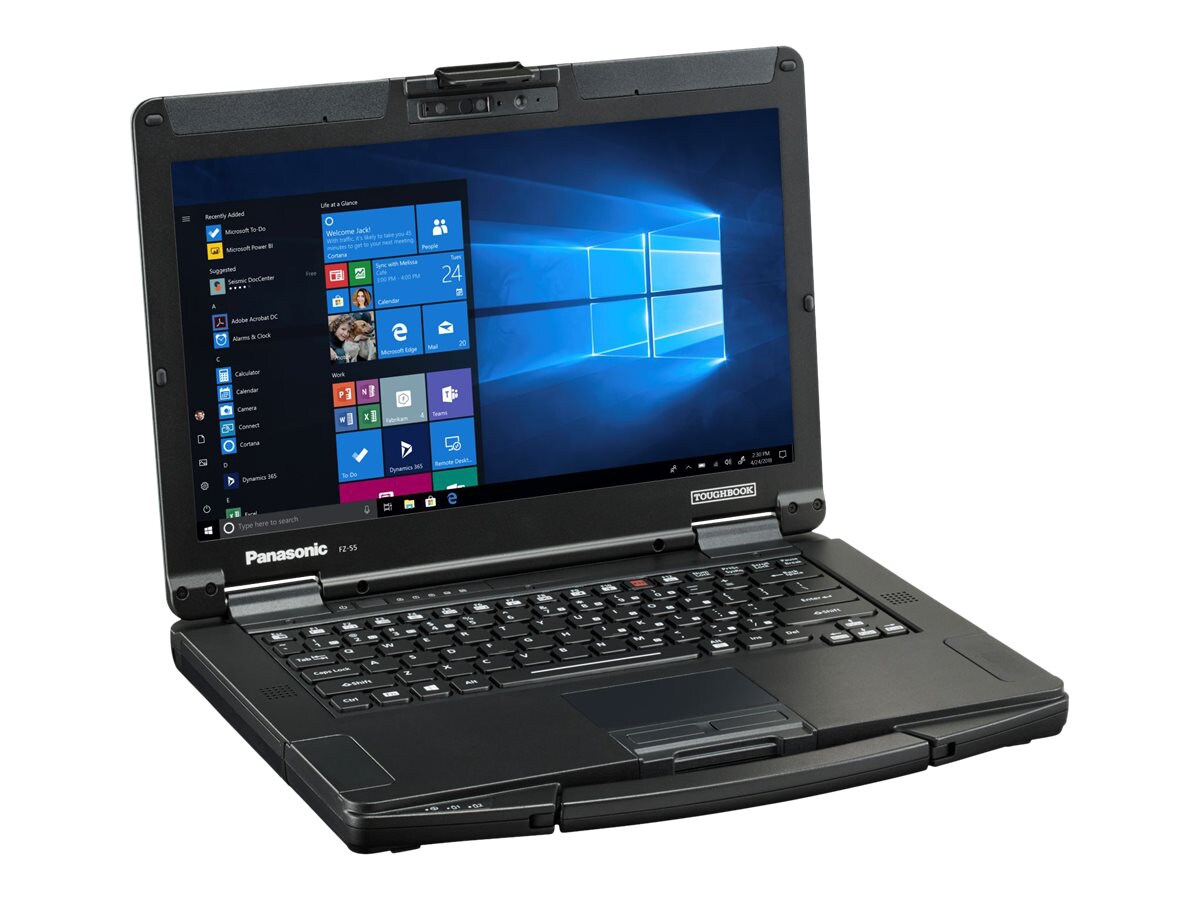 Panasonic Toughbook 55 - 14" - Intel Core i5 - 1145G7 - vPro - 16 GB RAM - 512 GB SSD - 4G LTE - English