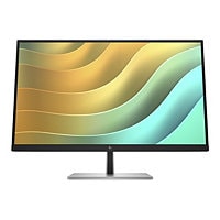 HP E27u G5 27" Class WQHD LCD Monitor - 16:9 - Black, Silver