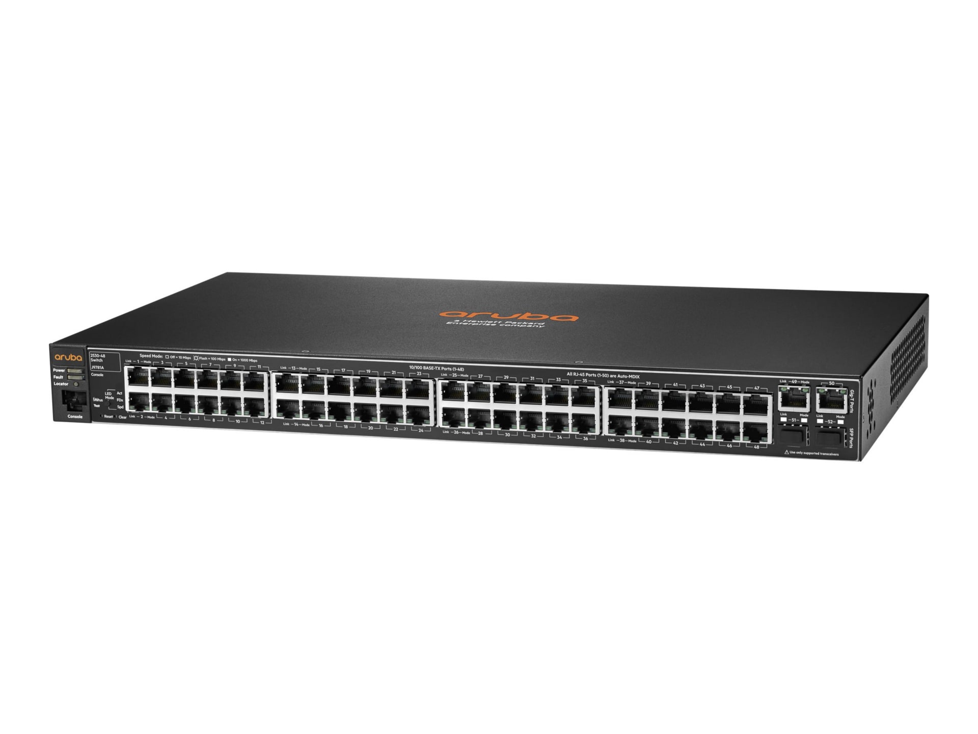 HPE Aruba 2530-48 - switch - 48 ports - managed - rack-mountable