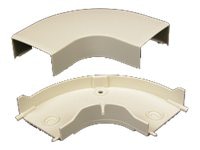 Wiremold Eclipse Series PN03 Flat Elbow Fitting - White