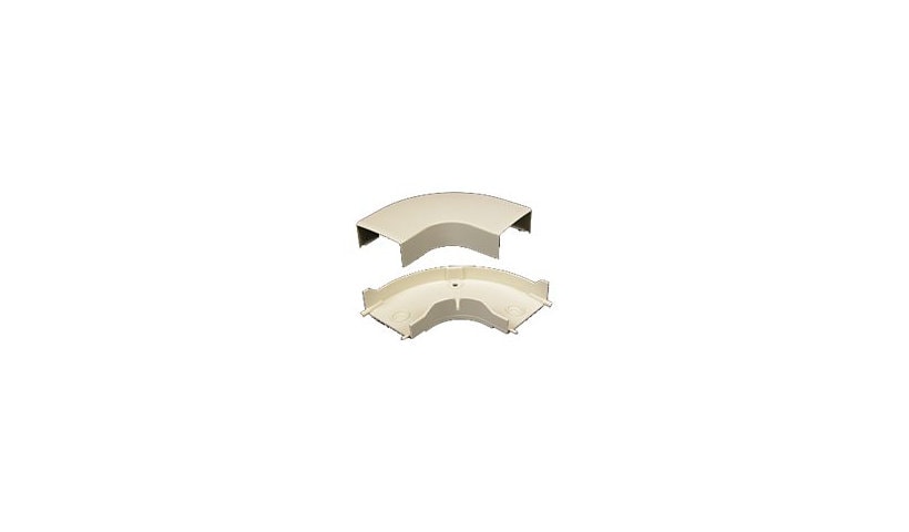 Wiremold Eclipse Series PN03 Flat Elbow Fitting - White
