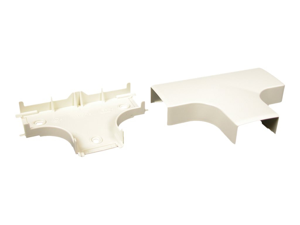 Wiremold Eclipse Series PN03 Tee Fitting - White - cable raceway tee fittin