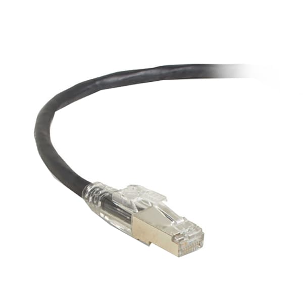Black Box GigaTrue 3 25' CAT6 Snagless Stranded Ethernet Patch Cable - Black