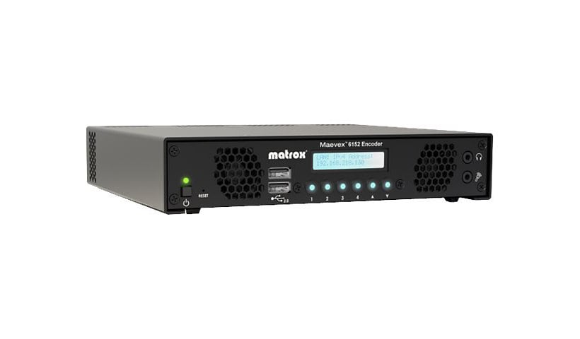 Matrox Maevex 6152 capture AV recorder/streamer