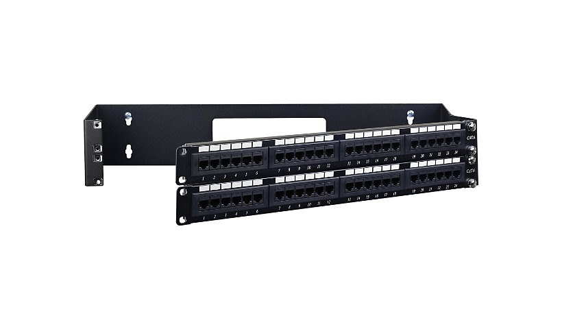 StarTech.com 2U 19in Hinged Wallmount Bracket for Patch Panels