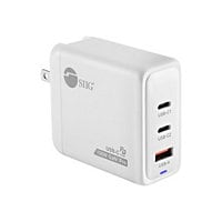 SIIG 100W GaN PD Combo Charger - 2C1A - USB-C Charging Station - USB-C Powe