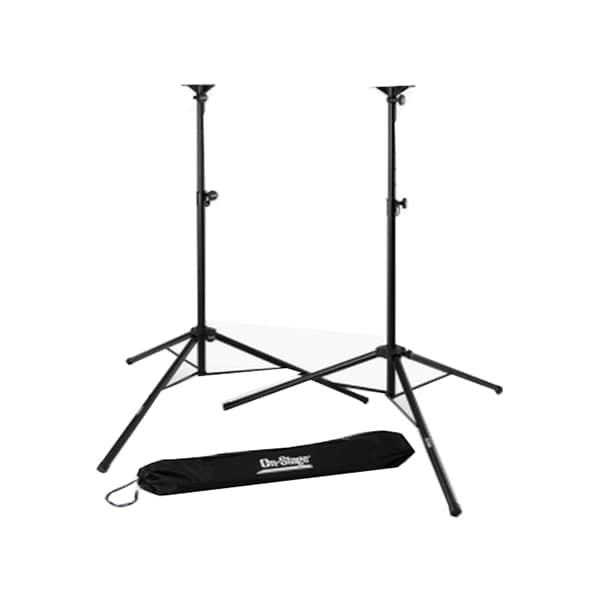 On-Stage Professional Speaker Stand Pack - Black