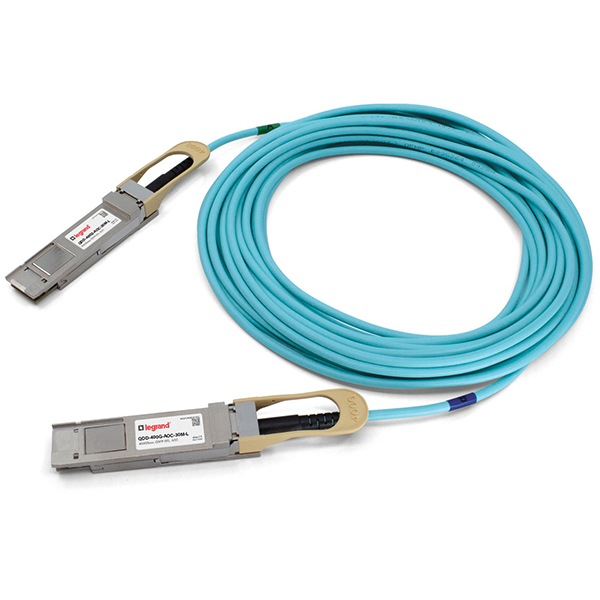 Juniper Networks QDD-400G-AOC-30M - 400GBase direct attach cable - 30 m