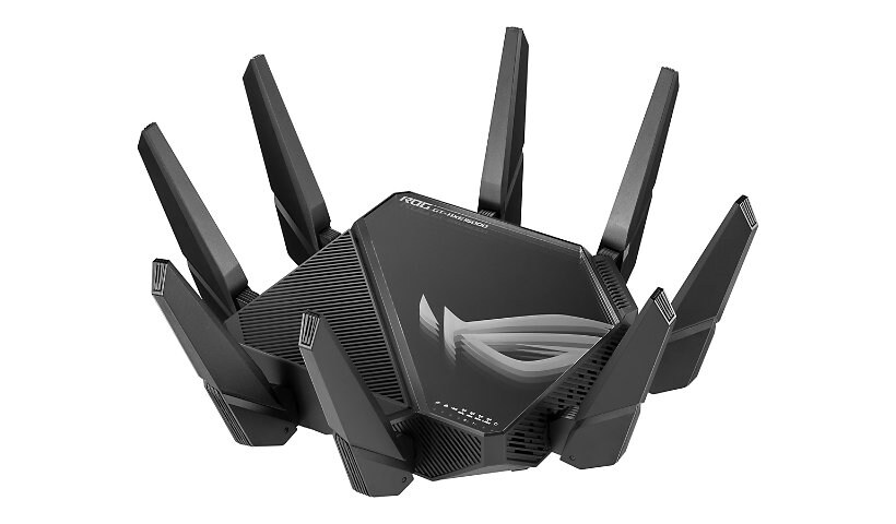 ASUS ROG Rapture GT-AXE16000 - wireless router - 802.11a/b/g/n/ac/ax (Wi-Fi 6E) - desktop