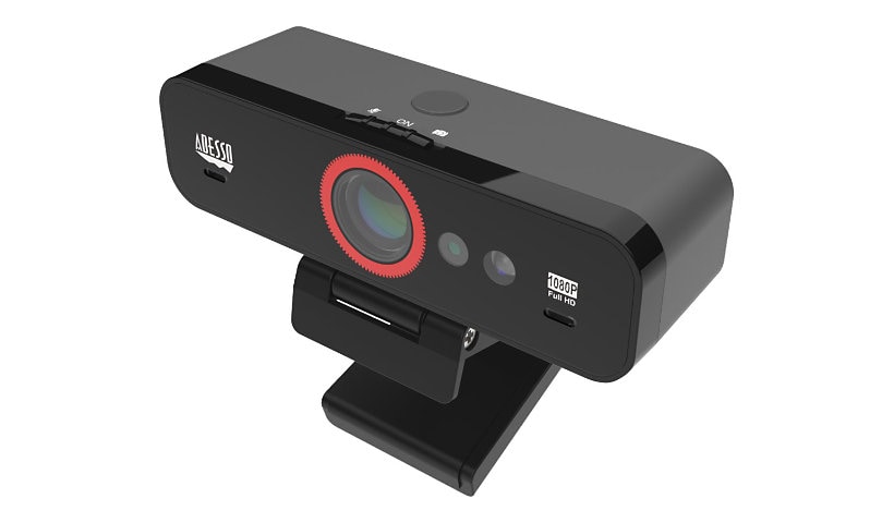 Adesso CyberTrack F1 Webcam - 2.1 Megapixel - 30 fps - USB 2.0