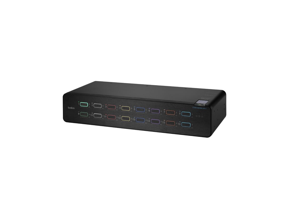 Belkin Universal Secure Single-Head - 2nd Generation - KVM / audio switch -