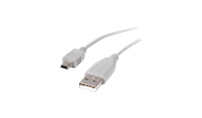 StarTech.com Mini USB 2.0 cable - 4 pin USB Type A (M) - 5 pin mini-USB Type B (M) - ( USB / Hi-Speed USB ) - 3 ft