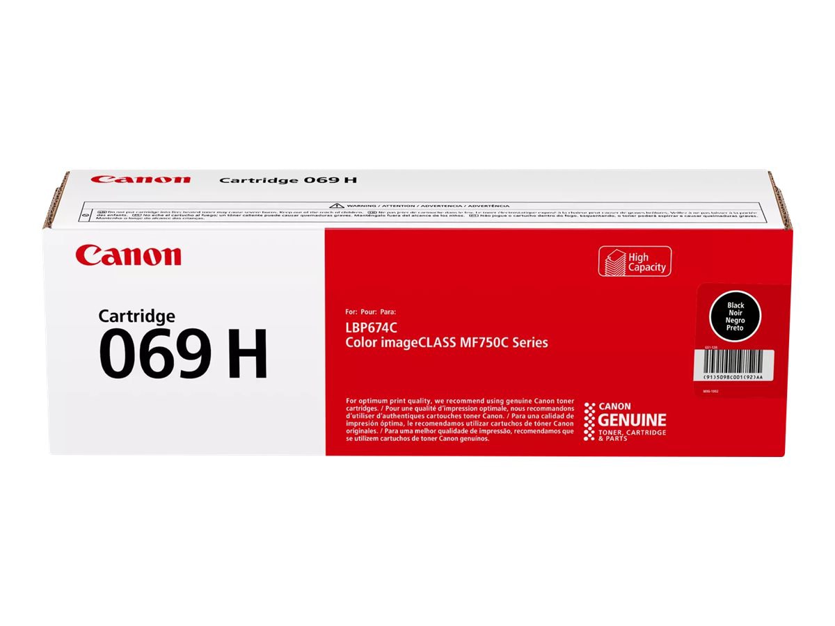 Canon 069H - High Capacity - black - original - toner cartridge