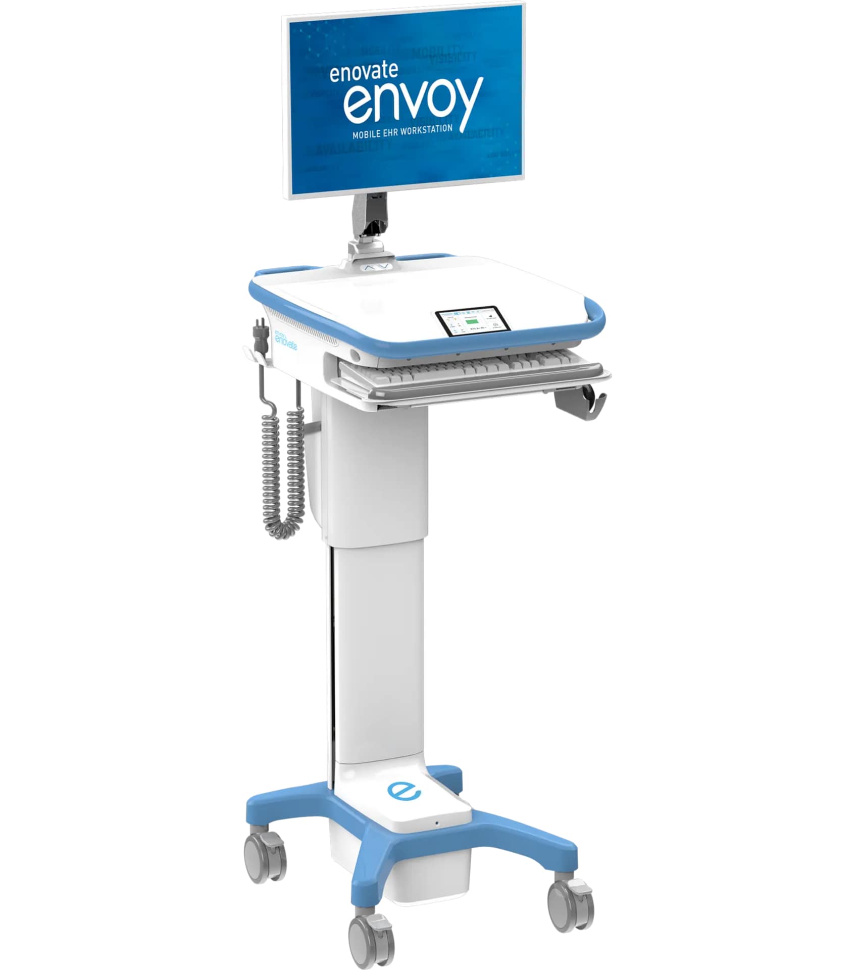 Enovate Medical Envoy 2.0 Corded Workstation with AutoTrax Plus Casters