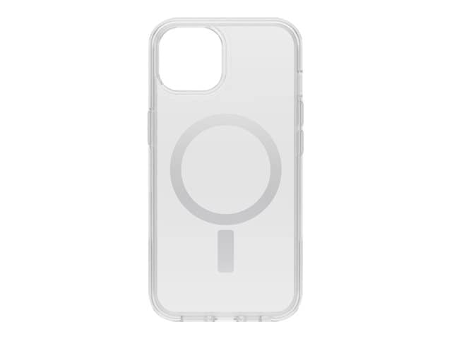 OtterBox iPhone 14 Symmetry Series+ Clear Antimicrobial Case for MagSafe
