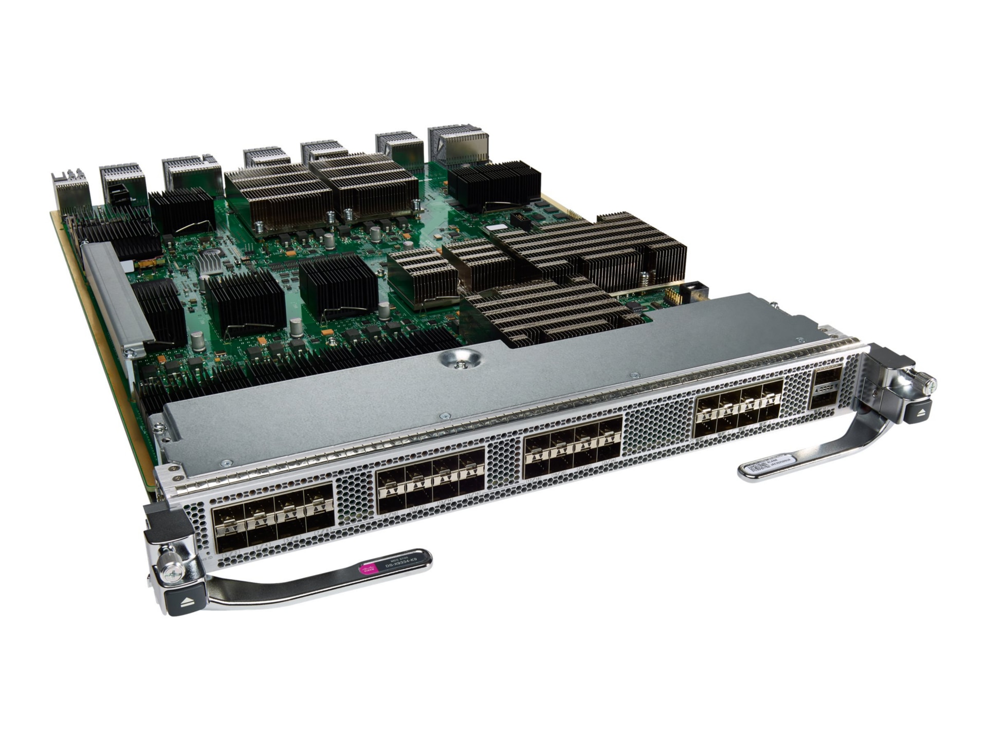Cisco MDS 9000 Family SAN Extension Module - expansion module - 16Gb Fibre Channel x 24 + 10Gb FCoE x 8