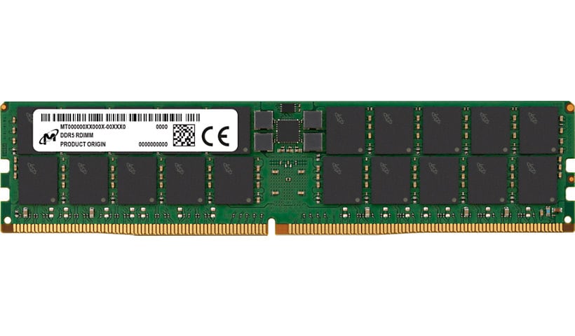 Micron - DDR5 - module - 96 GB - DIMM 288-pin - 4800 MHz - registered