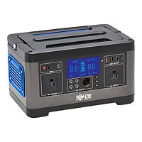 Tripp Lite Portable Power Station 500W Lithium-Ion AC DC USB-A USB C QC 3.0