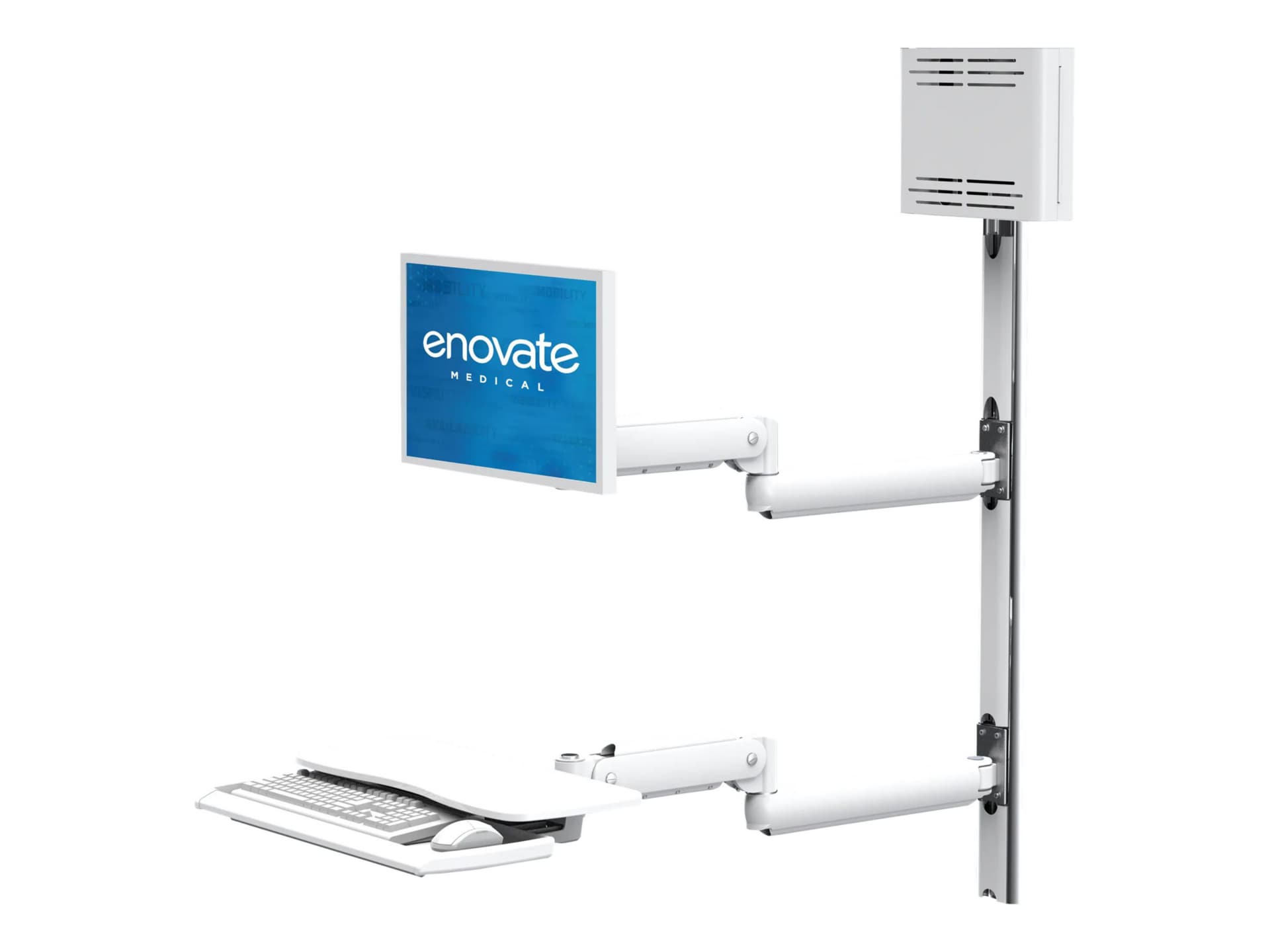 Enovate Medical e997 mounting kit - for LCD display / keyboard / mouse