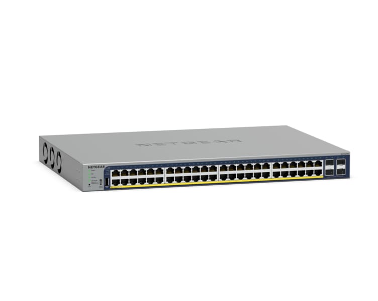 NETGEAR 52-Port Gigabit Ethernet Smart Switch with 4 SFP Ports