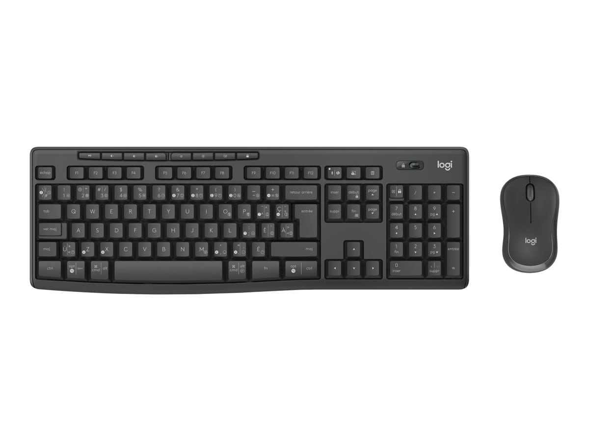 Logitech MK370 Combo for Business - keyboard and mouse set - QWERTY - Canad
