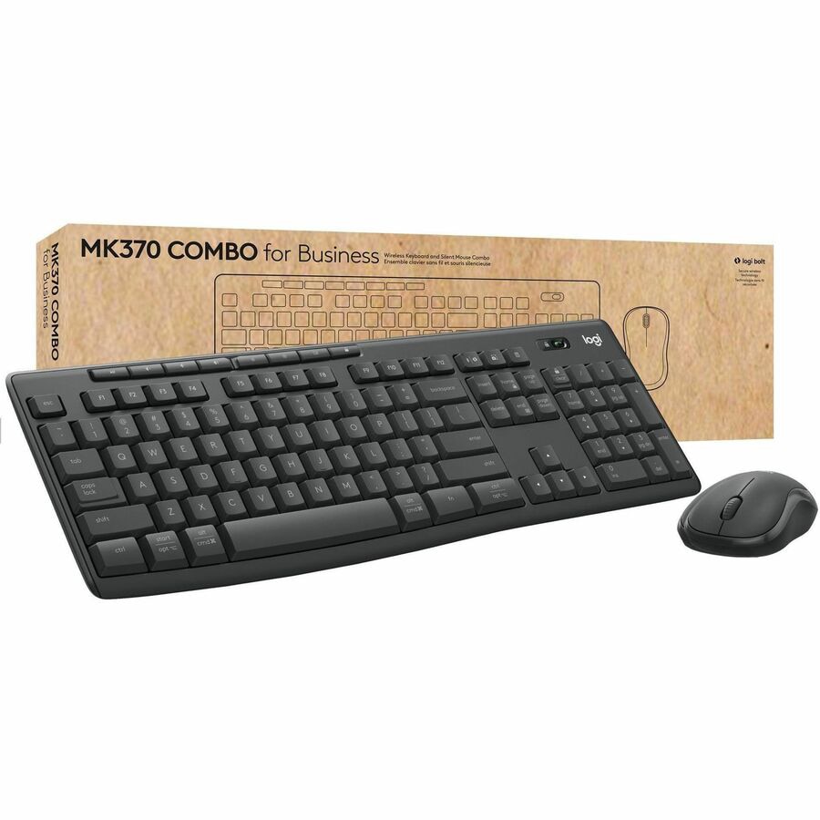 Logitech MK370 Combo for Business - keyboard and mouse set - QWERTY - Canad