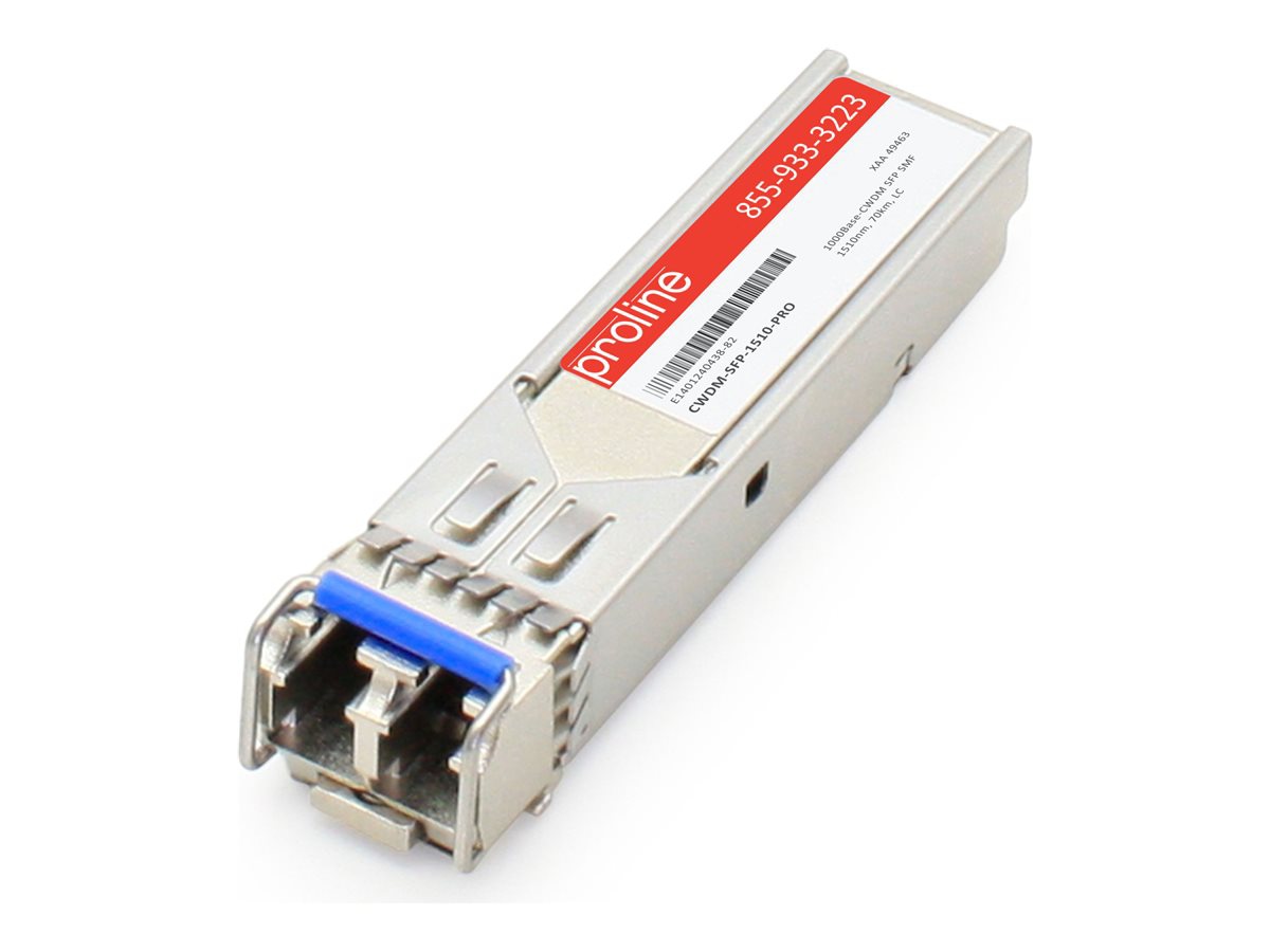 Proline Cisco® CWDM-SFP-1510 Compatible TAA Compliant 1000Base-CWDM SFP Tra