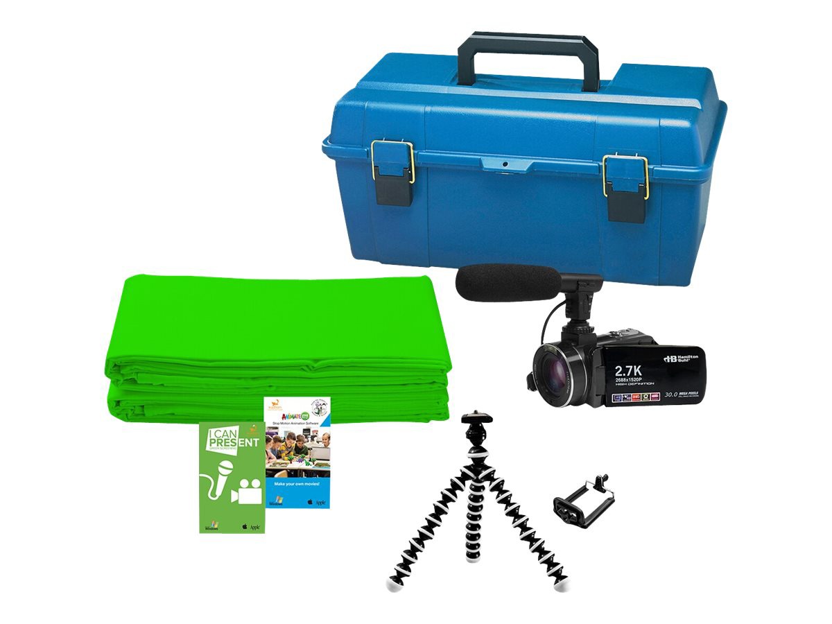 HamiltonBuhl HDV17BK ActionPro - Media Production Studio Kit - Small - camc