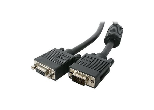 StarTech.com Coax High Resolution VGA Monitor Extension Cable - VGA extension cable - 45.7 m