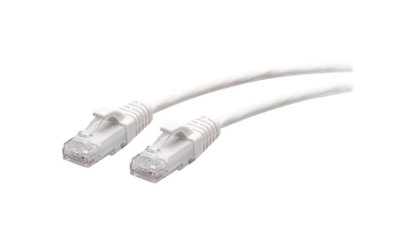 C2G 10ft (3m) Cat6a Snagless Unshielded (UTP) Slim Ethernet Network Patch Cable - White - cordon de raccordement - 3 m - blanc