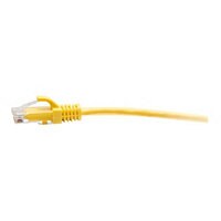 C2G 10ft (3m) Cat6a Snagless Unshielded (UTP) Slim Ethernet Network Patch Cable - Yellow - cordon de raccordement - 3 m - jaune