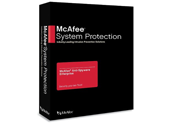 McAfee Anti-Spyware Enterprise Edition Perpetual Plus with 1 year 51-100