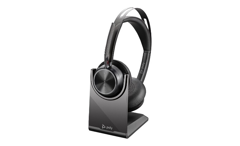 Poly Voyager Focus 2 USB-C Headset with charge stand