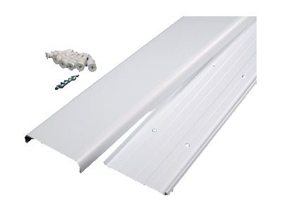 Wiremold TV Cord Cover Kit Series - 4' Length - White