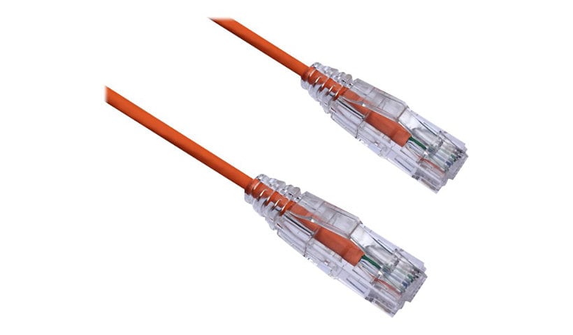 Axiom BENDnFLEX Ultra-Thin - patch cable - 10 ft - orange