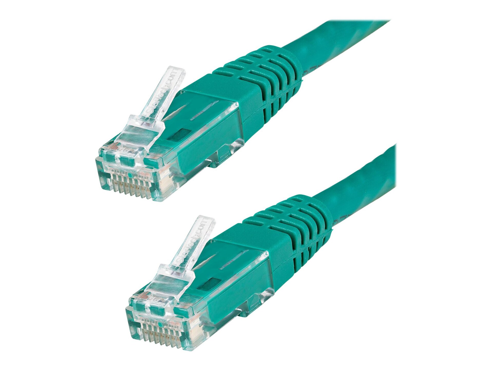 StarTech.com 7ft CAT6 Ethernet Cable - Green Molded Gigabit - 100W PoE UTP 650MHz - Category 6 Patch Cord UL Certified