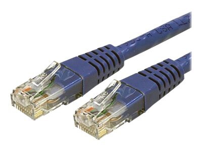 StarTech.com 75ft CAT6 Ethernet Cable - Blue Molded Gigabit - 100W PoE UTP 650MHz - Category 6 Patch Cord UL Certified