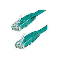 StarTech.com CAT6 Ethernet Cable 6' Green 650MHz Molded Patch Cord PoE++