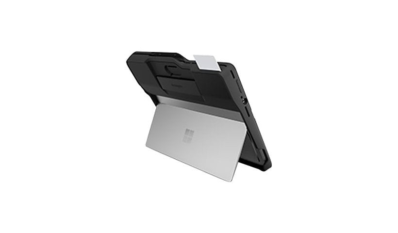 Kensington BlackBelt Rugged Case with Integrated Smart Card Reader (CAC) for Surface Pro 8 - back cover for tablet