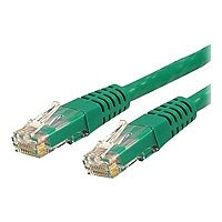 StarTech.com 3ft CAT6 Ethernet Cable - Green Molded Gigabit - 100W PoE UTP 650MHz - Category 6 Patch Cord UL Certified